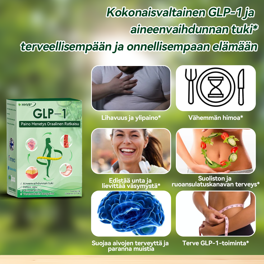 đ»đ»đđ”Âźâ ïž Vain 10 pakkausta jĂ€ljellĂ€! Hanki nyt 30 % alennus! âš Endokrinologien suosittelema: 4â6 pakkausta auttaa vakauttamaan painonpudotusta ja estĂ€mÀÀn painon palaamista. Viimeinen tilaisuus ennen vuodenvaihdetta â Ă€lĂ€ missaa tĂ€tĂ€! đ