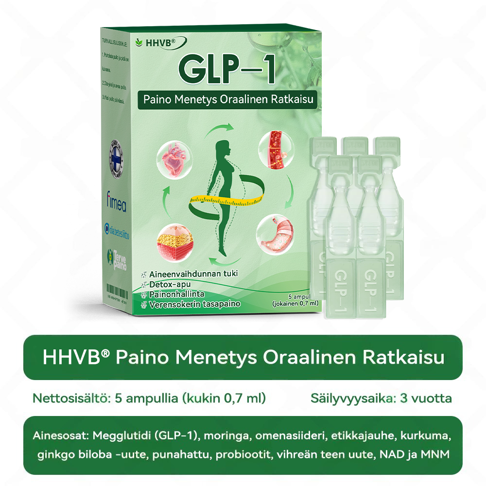 đ»đ»đđ”Âźâ ïž Vain 10 pakkausta jĂ€ljellĂ€! Hanki nyt 30 % alennus! âš Endokrinologien suosittelema: 4â6 pakkausta auttaa vakauttamaan painonpudotusta ja estĂ€mÀÀn painon palaamista. Viimeinen tilaisuus ennen vuodenvaihdetta â Ă€lĂ€ missaa tĂ€tĂ€! đ